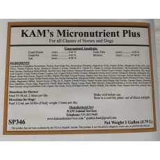 KAM's Micronutrients Plus 32oz